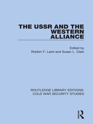 cover image of The USSR and the Western Alliance
